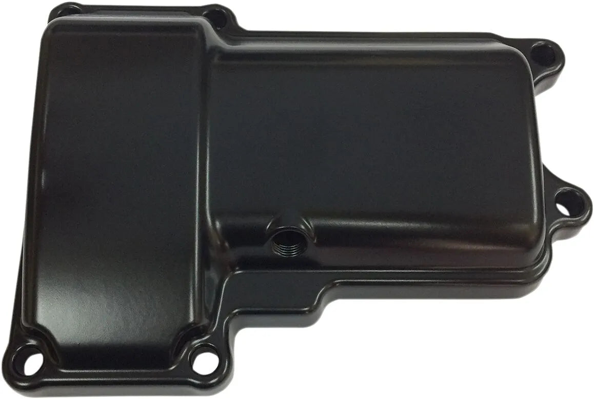 Drag Specialties Black 6-Hole Transmission Top Cover for Harley