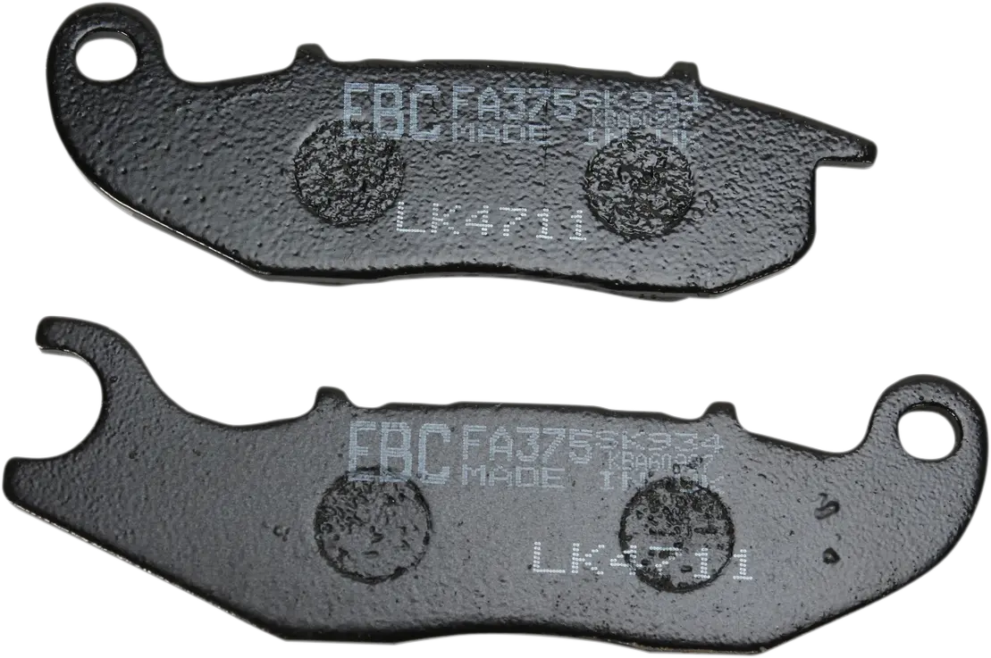 Ebc Fa375 Klocki Hamulcowe - Baza Organiczna Dla Lepszego Hamowania - Przód