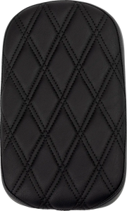 Drag Specialties Rear Solo Seat - Black Vinyl - For Harley Davidson