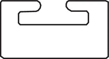 Garland Track Slide, 55.375" Length