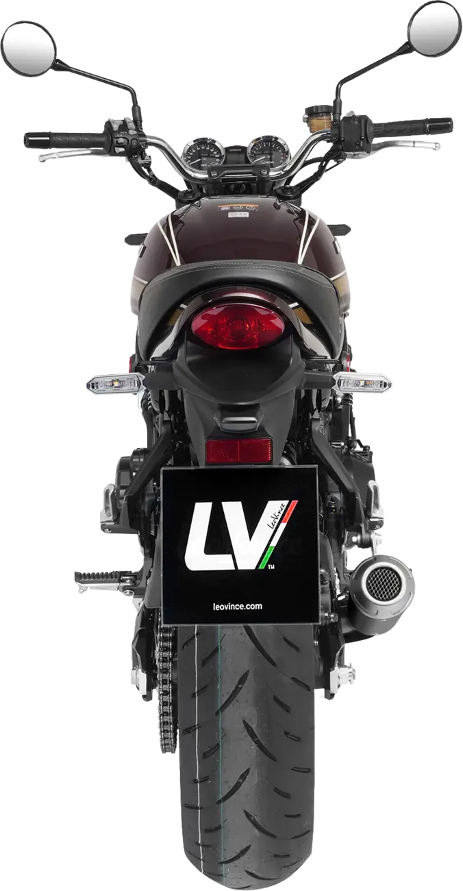 Leovince LV-10 Slip-On Muffler Black for Kawasaki Z900RS