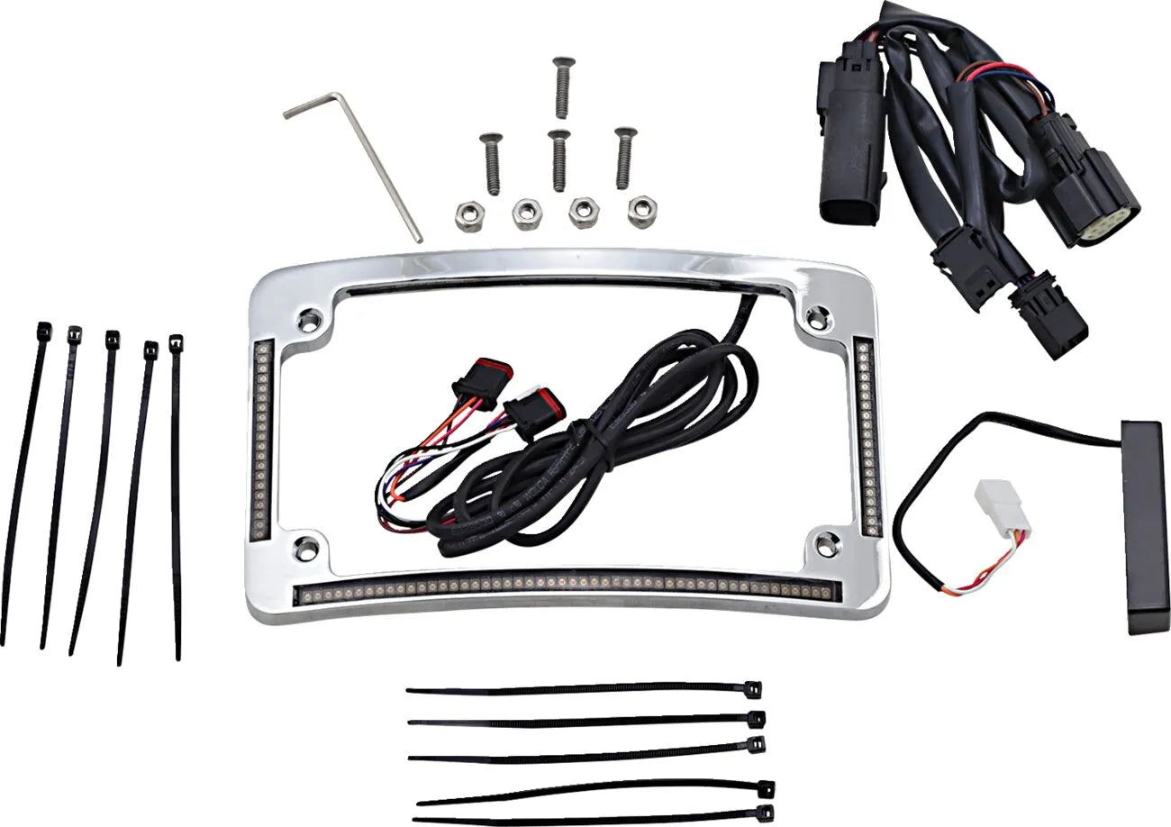 Custom Dynamics Led Radius License Plate Frame