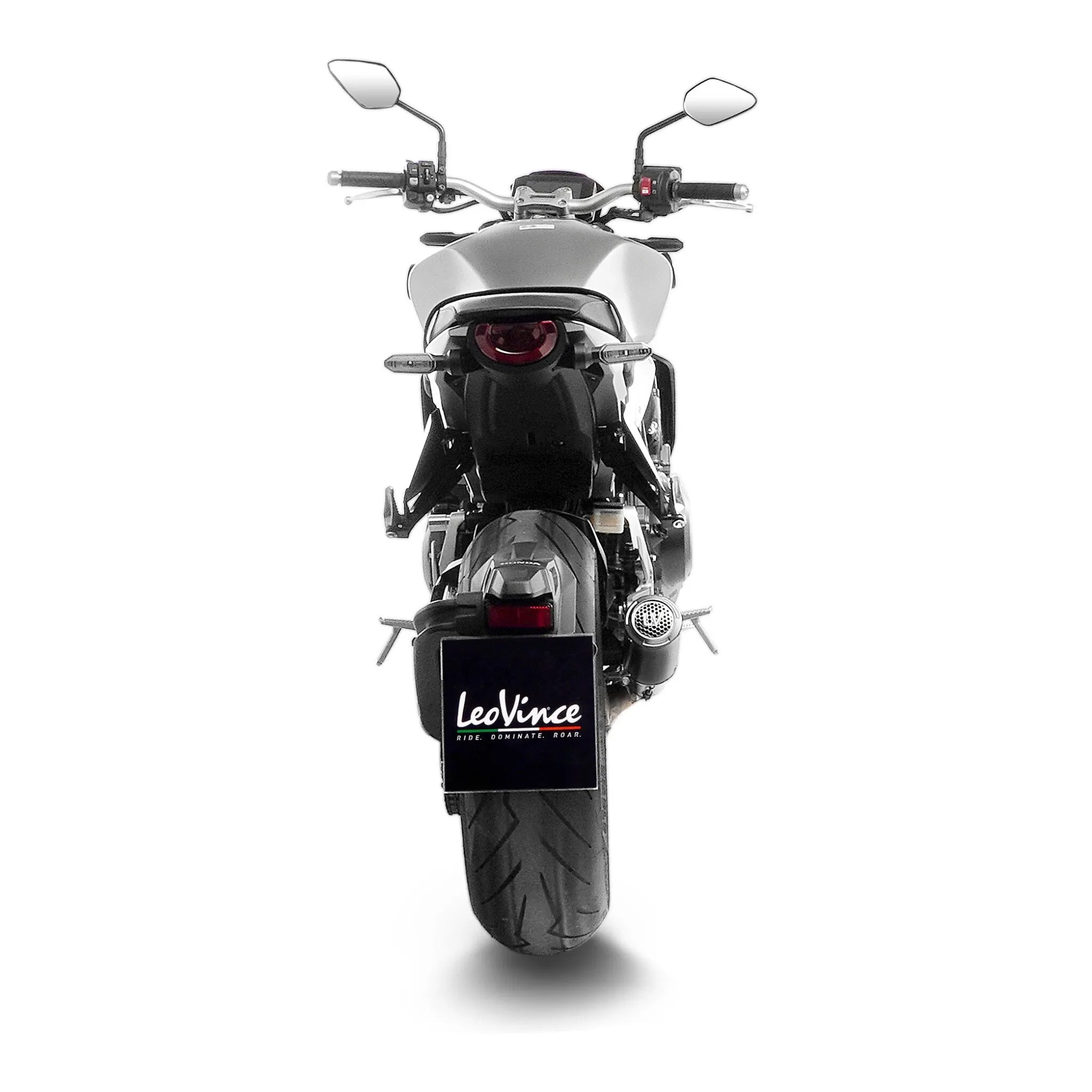 Leovince Lv Corsa S Full Black Tłumik Slip-on - Homologacja ECE