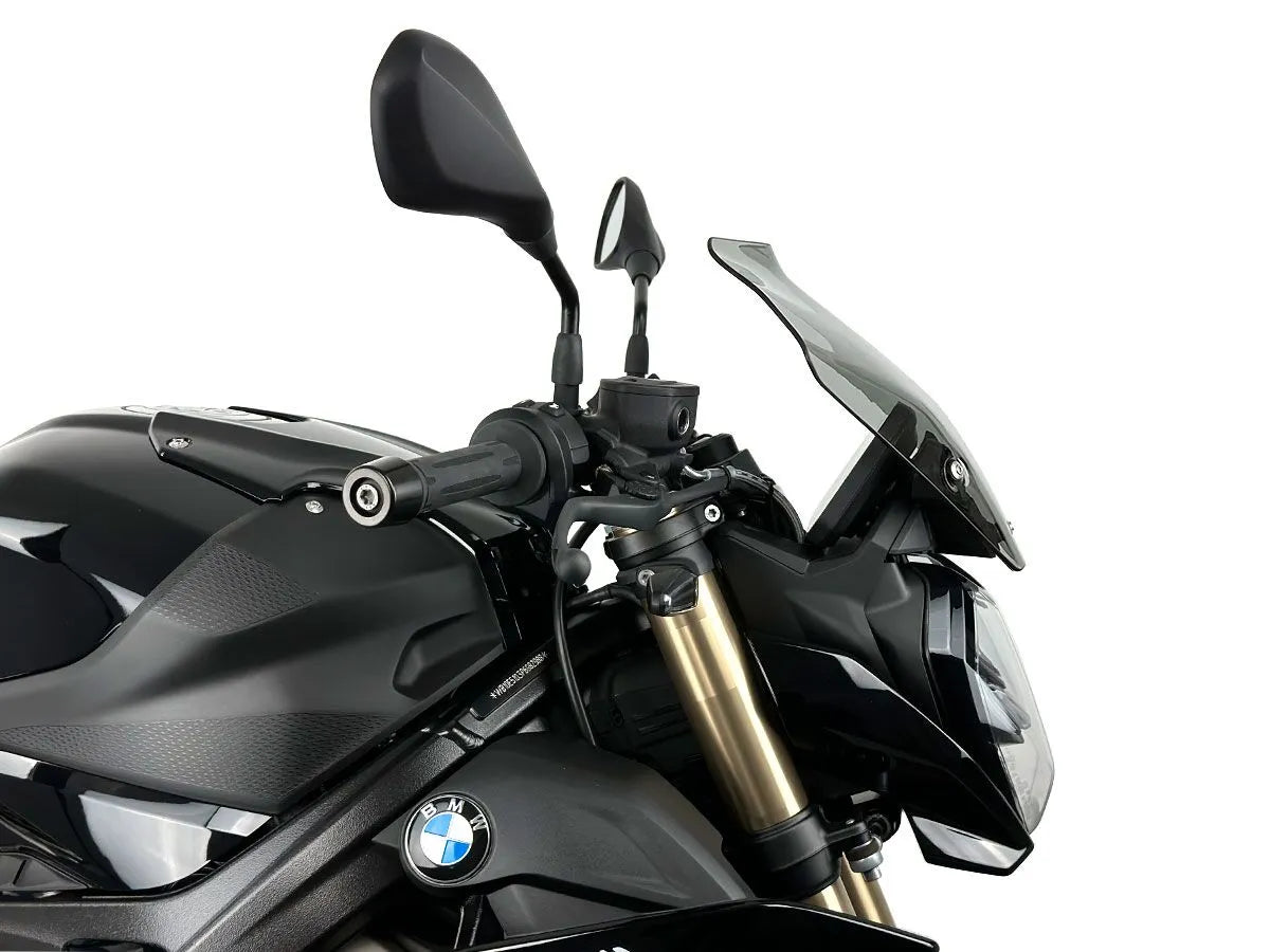Wrs Smoke Windscreen - Naked Bike
