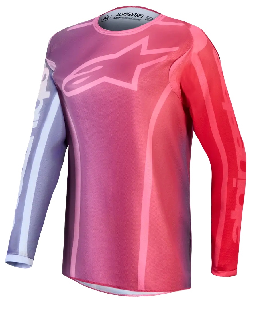 Alpinestars Stella Fluid Kepler Jersey Purple Red