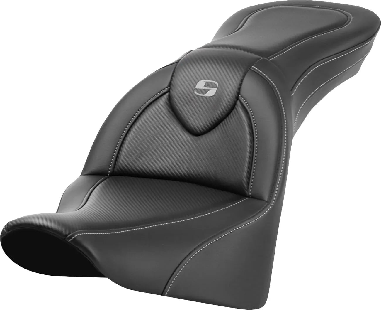 Saddlemen Roadsofa Carbon Fiber Seat - For Harley Davidson