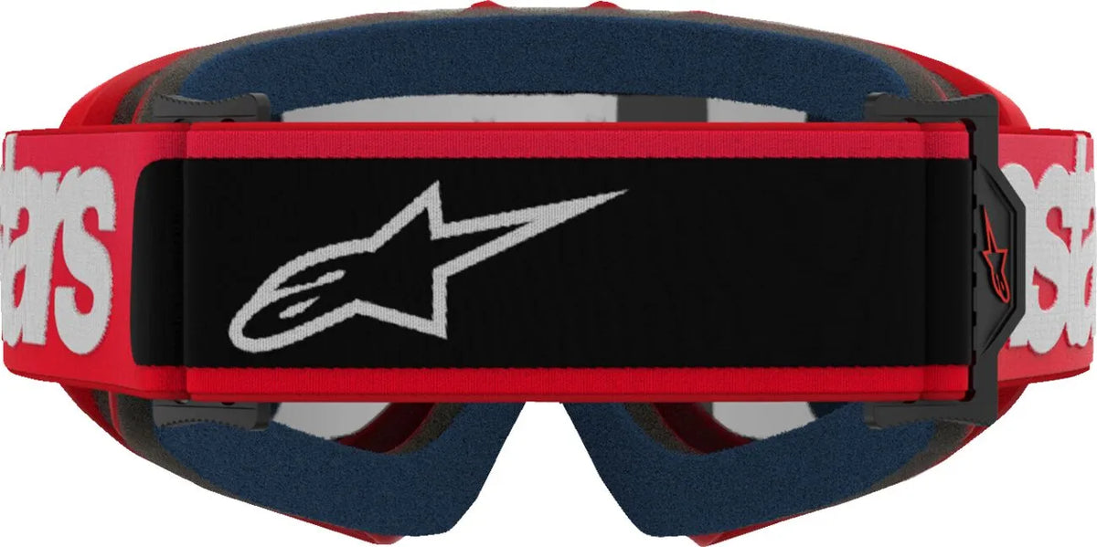 Alpinestars Vision Blaze Youth Goggles Red Mirror-Silver
