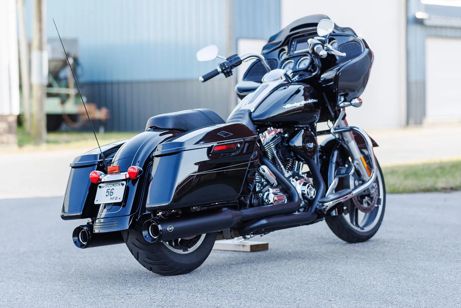 Tłumiki Nakładane S&S Cycle Gnx - Agresywne Brzmienie