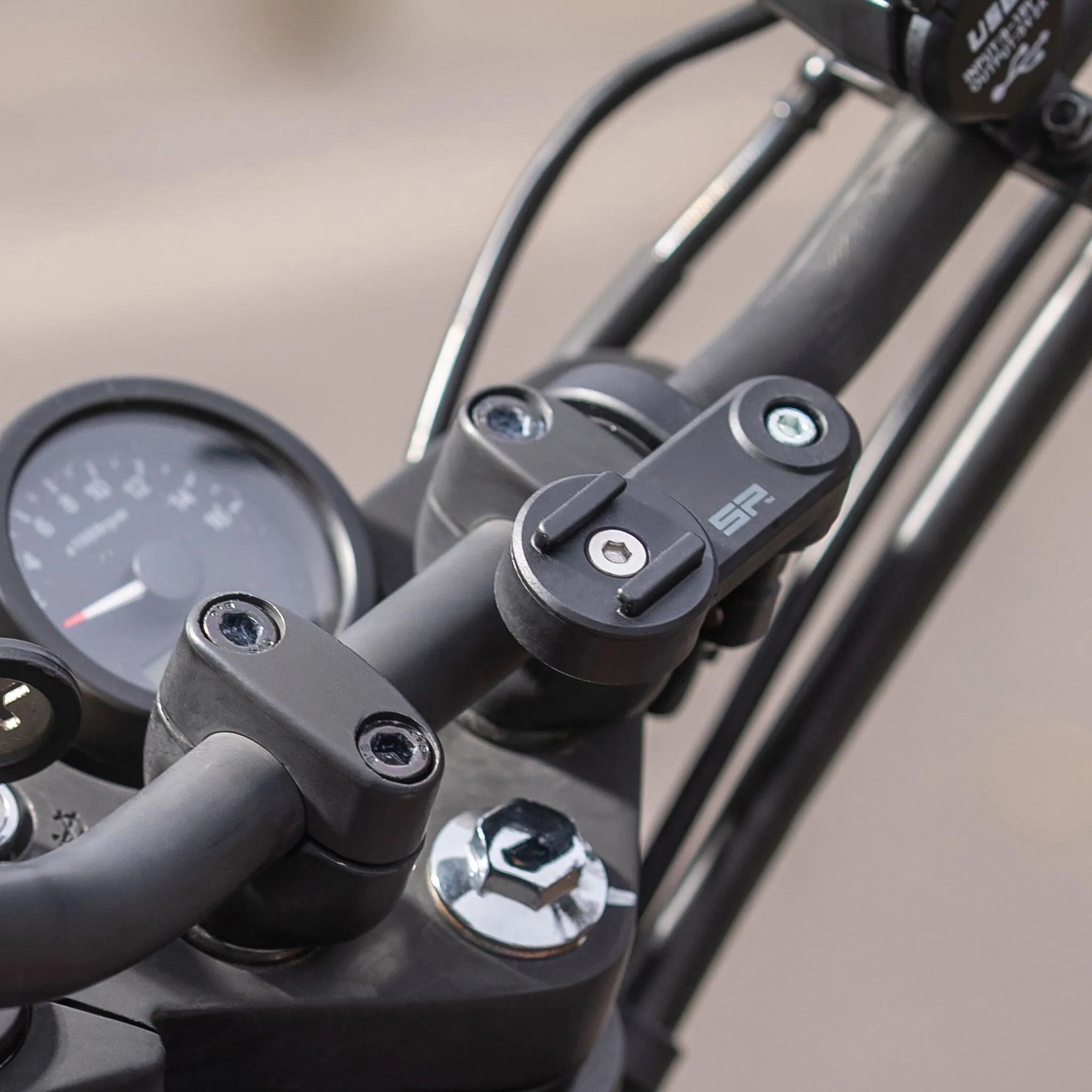 Sp Connect Moto Mount Lt For Standard/oversize Handlebars