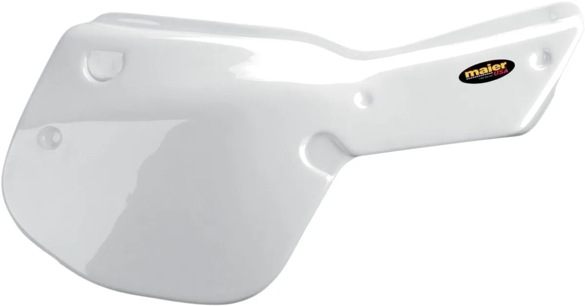 Maier Side Panels White for Yamaha YZ 250 YZ 490 1984-1985