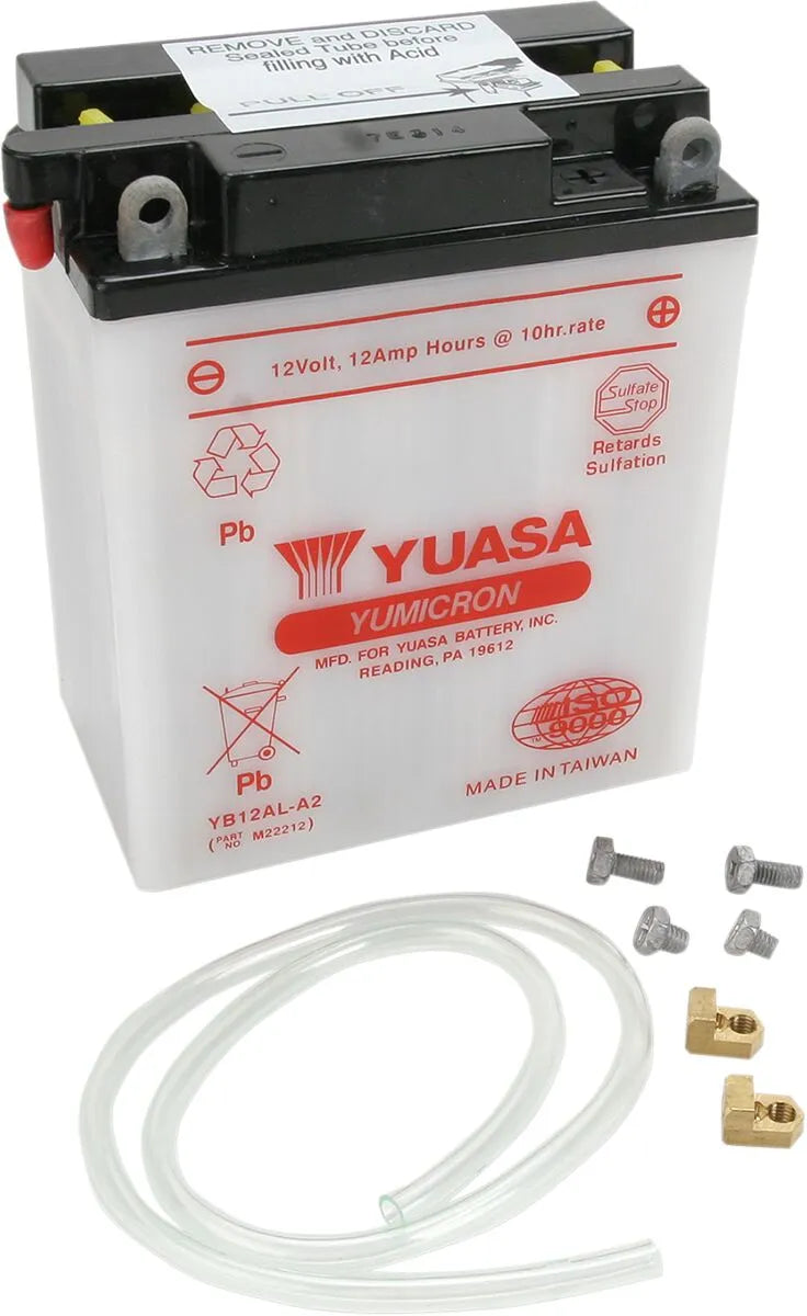 Yuasa Yumicron YB12AL-A2 Dry Battery for Yamaha Kawasaki Aprilia