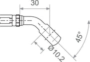 Trw Varioflex Banjo Fitting Do Przewodów Hamulcowych Motocykla