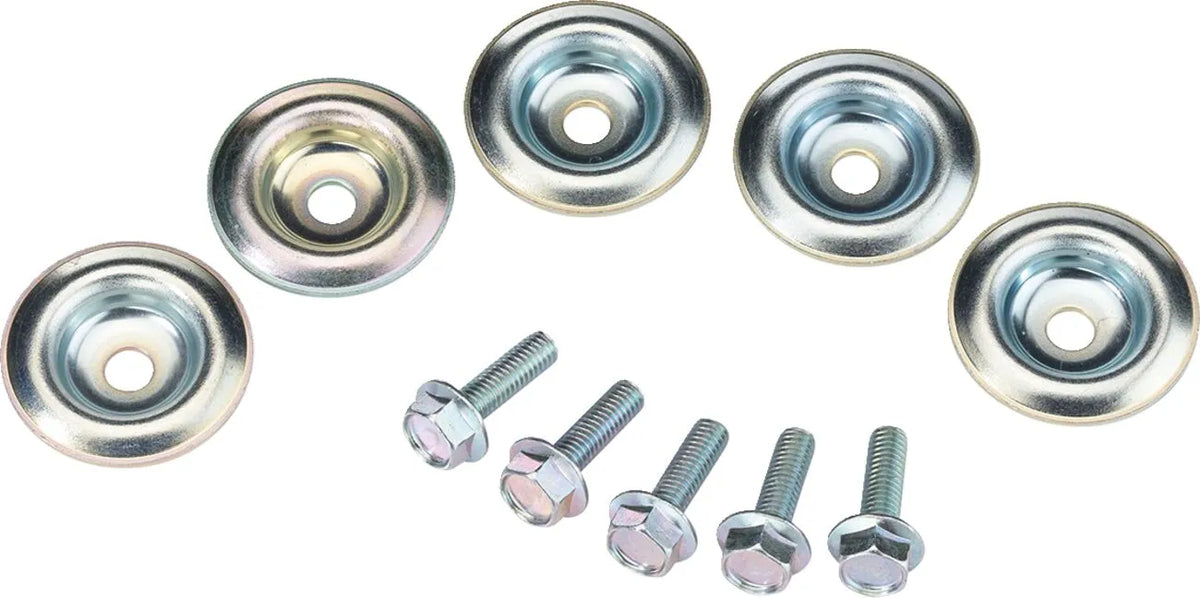 Moose Offroad Hard-Parts Skid Plate Hardware M6x20 10-Pack