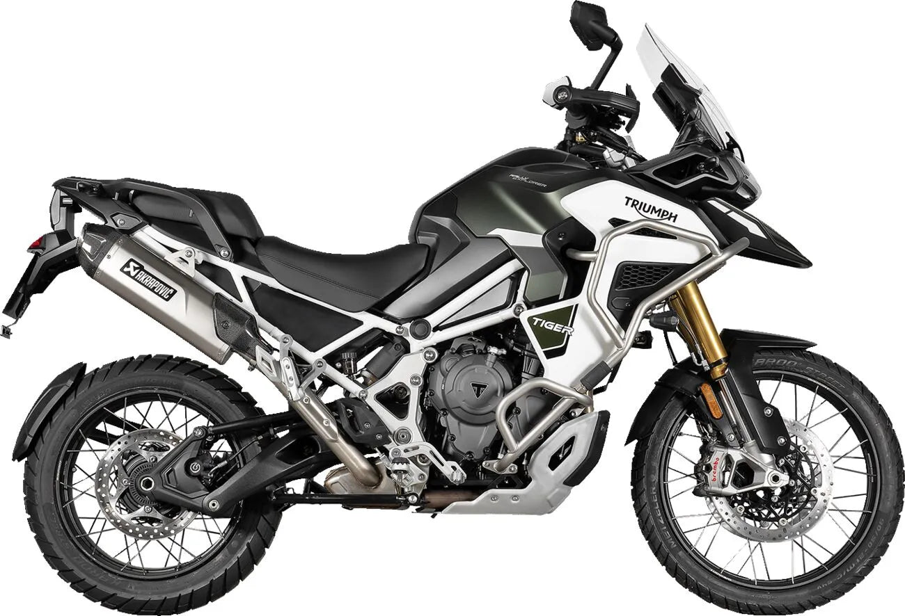 Akrapovic Tłumik Nakładany Slip-on Line Z Końcówką Z Włókna Węglowego - Homologacja ECE