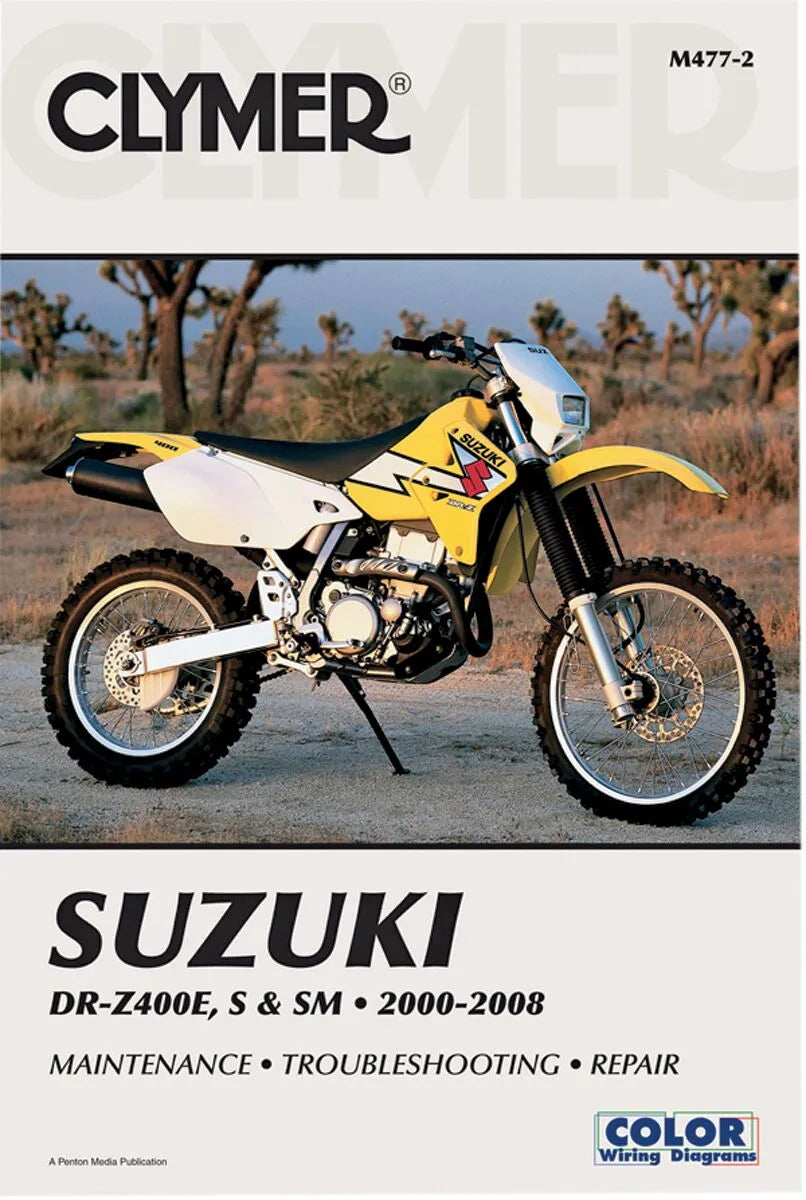 Clymer DR-Z400 Repair Manual for Suzuki 2000-2012