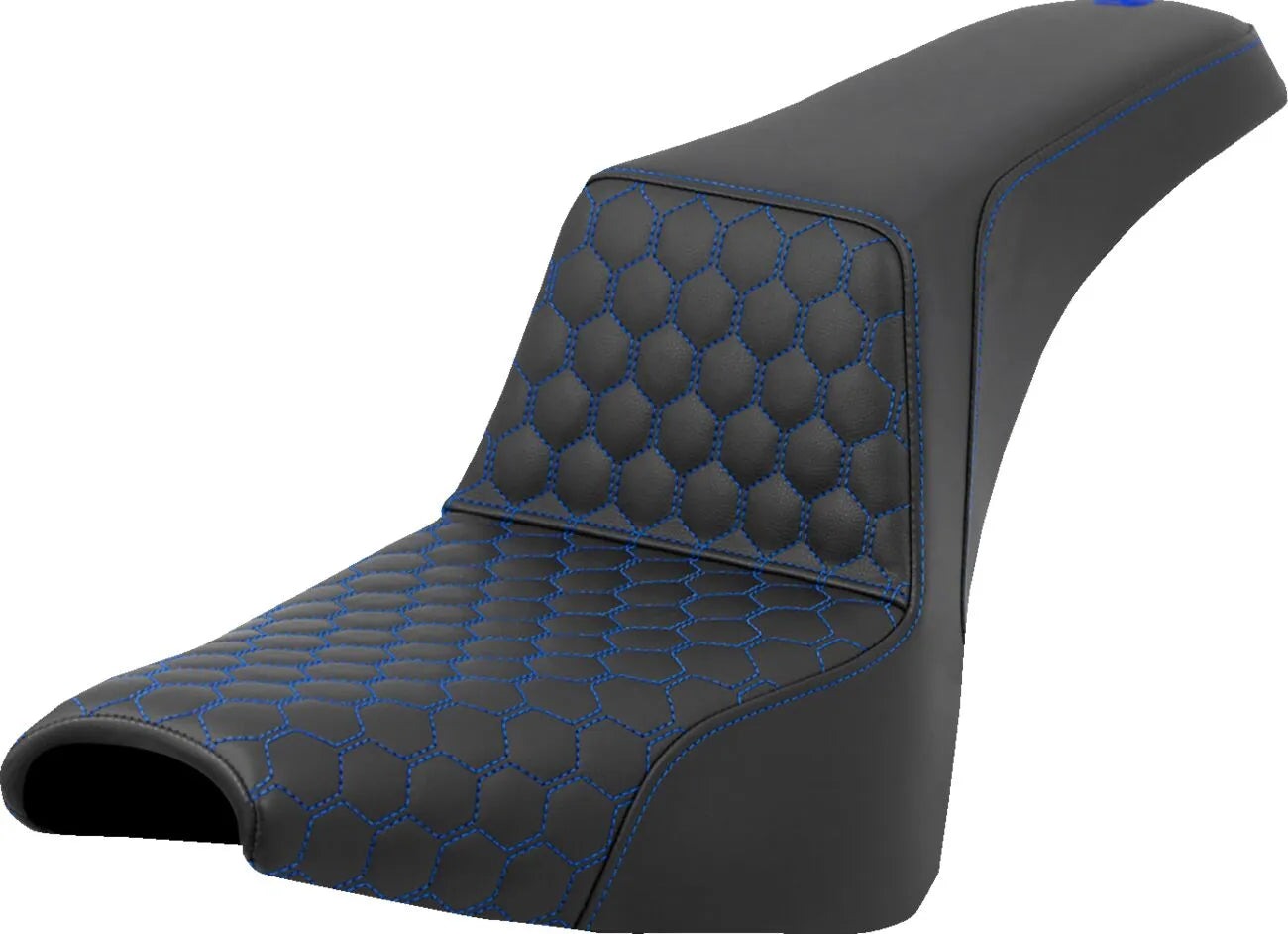 Saddlemen Honeycomb Step-up Seat - For Harley Davidson