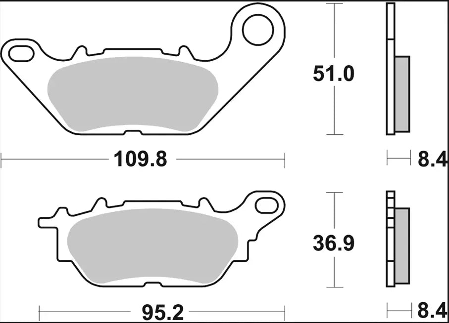 Brembo Prime Line Brake Pad Genuine Carbon Ceramic
