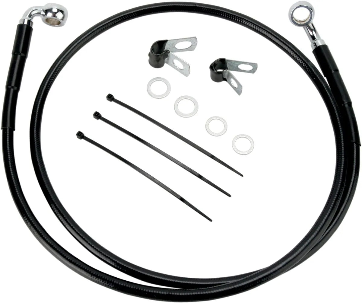 Drag Specialties Przedłużony Zestaw Przewodów Hamulcowych 43"