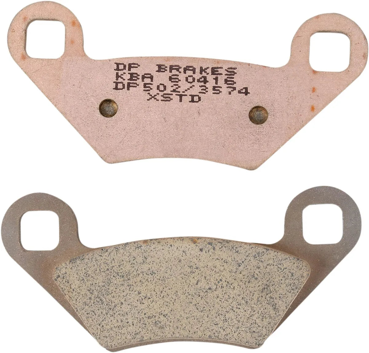 Dp Brakes Atv/utv Spiekane Metalowe Klocki Hamulcowe - Przód I Tył