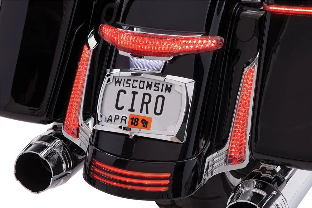 Ciro Latitude Led Taillight And License Plate Mount