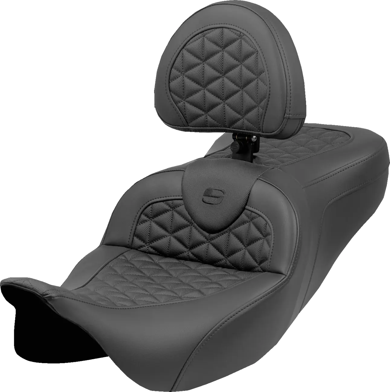 Saddlemen Roadsofa Tri Gripper Seat - For Harley Davidson