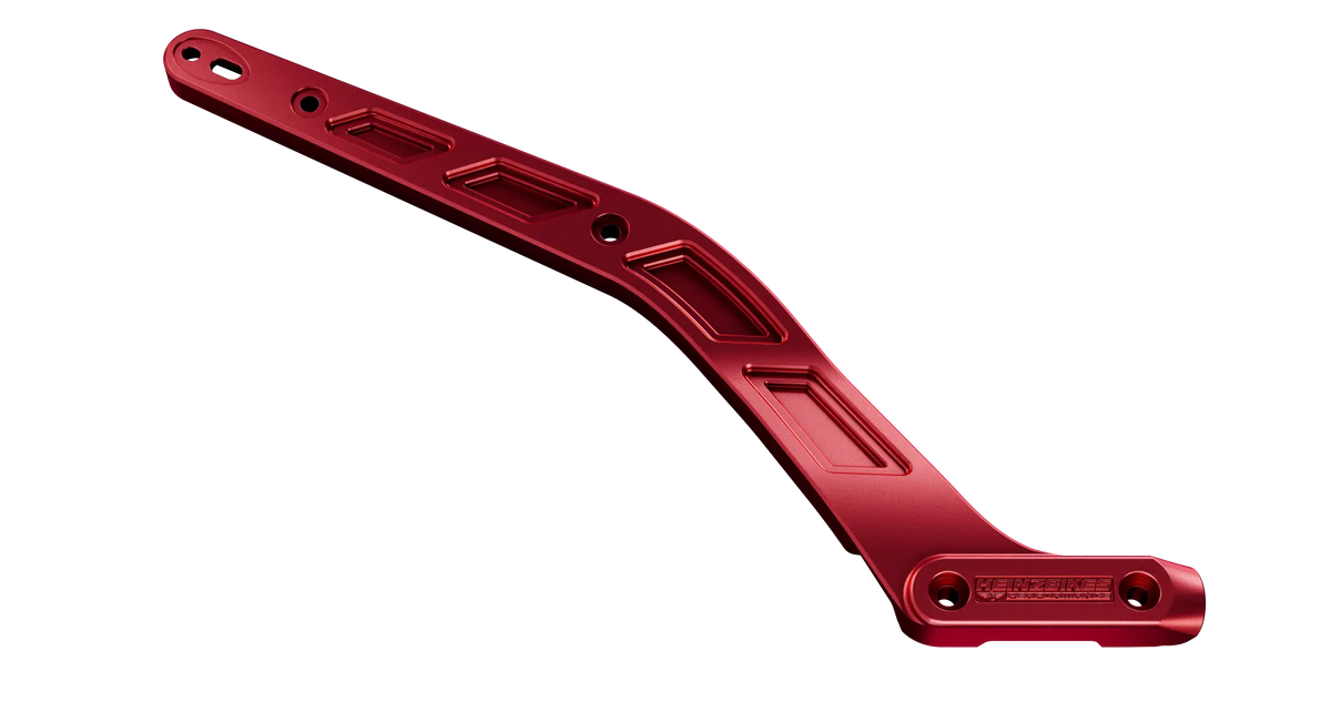 HeinzBikes Aluminium Performance Fender Struts - Red - HB-PFS-R