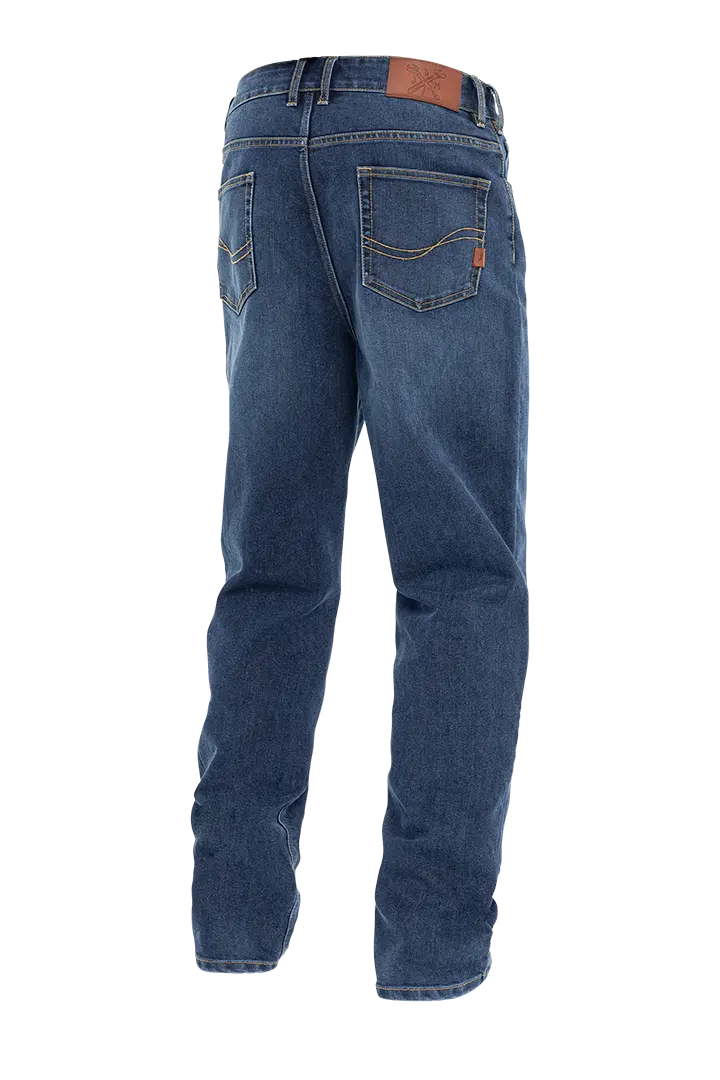 John Doe Chester Mono Loose Fit Riding Pants Indigo Blue
