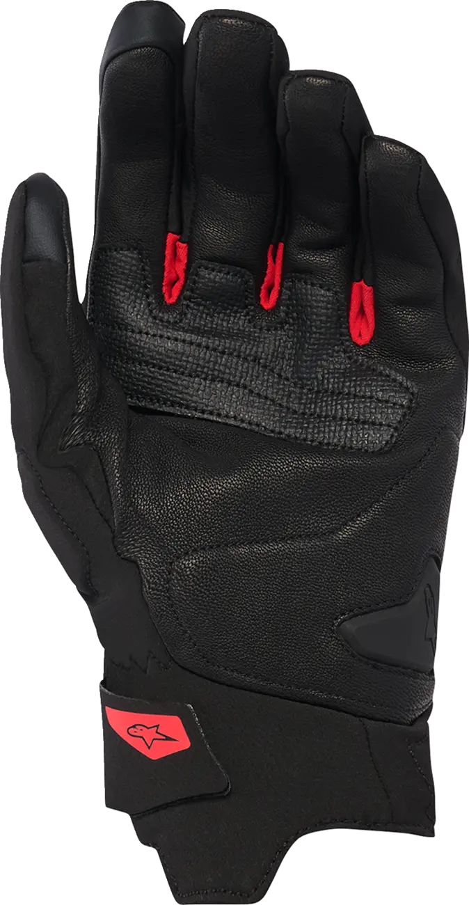 Alpinestars Faster V3 Plasma Drystar Gloves Black/Red Fluo