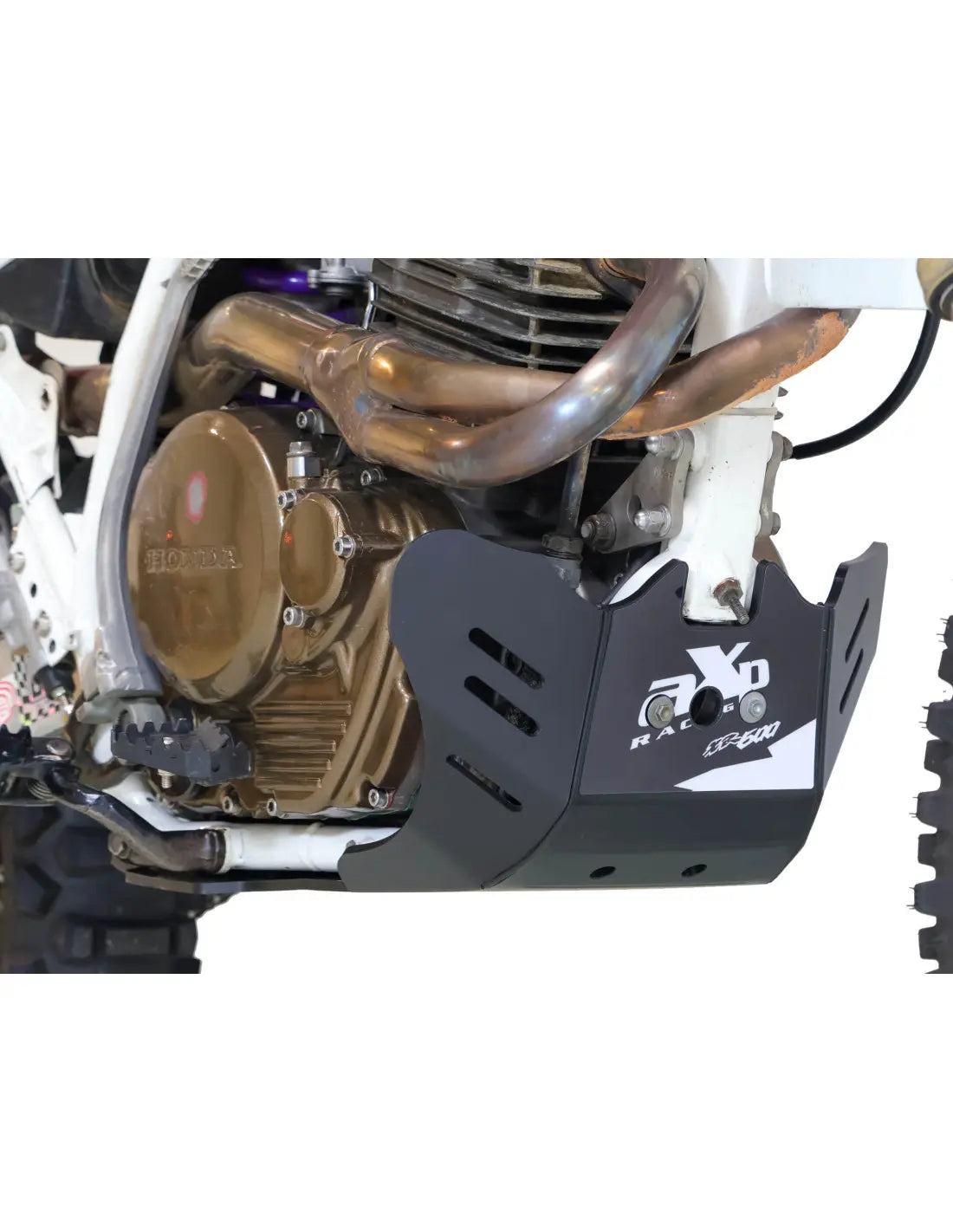 Axp Racing Adventure Skid Plate Black 8mm for Honda XR600R