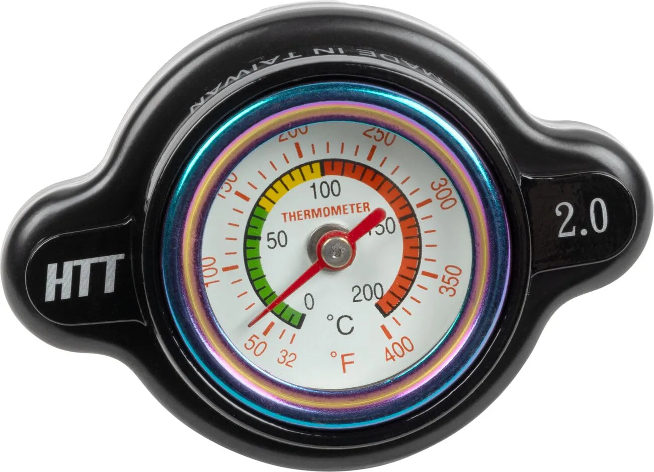 Moose Offroad Radiator Cap With Temperature Gauge