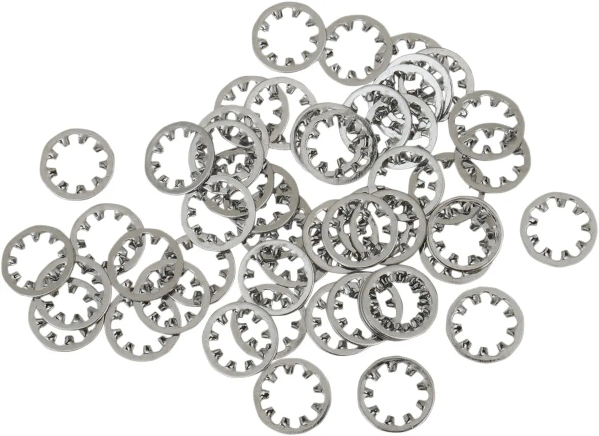 Drag Specialties Chrome 5/16" Inside Star Washer