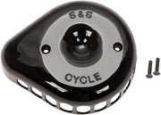 S&s Cycle Stealth Air Cleaner Cover - Black