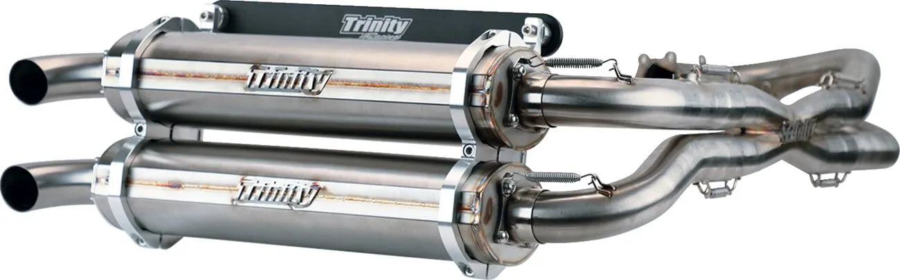 Trinity Racing Podwójny Układ Wydechowy Ze Stali Nierdzewnej