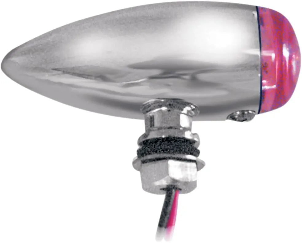 Emgo Bullet Marker Lights - Chrome Housing