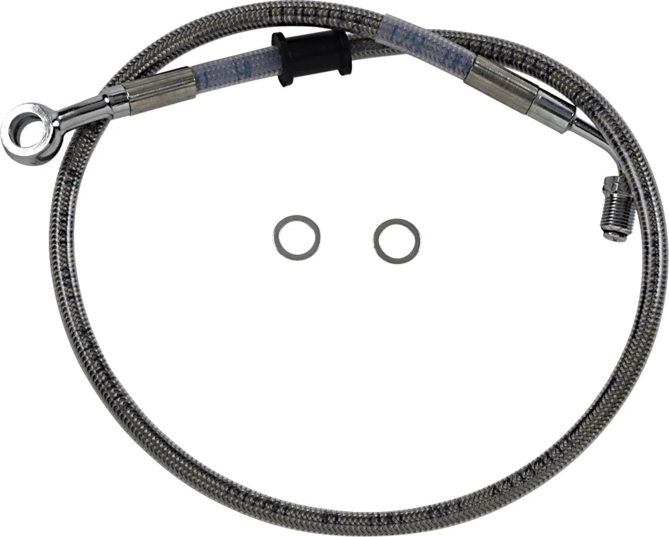 Drag Specialties Zestaw przewodów hamulcowych ze stali nierdzewnej Abs 26.75"