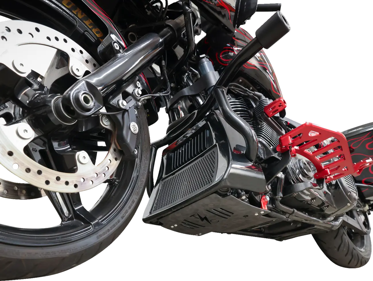 THRASHIN SUPPLY CO. Forged Carbon Fiber Skid Plate