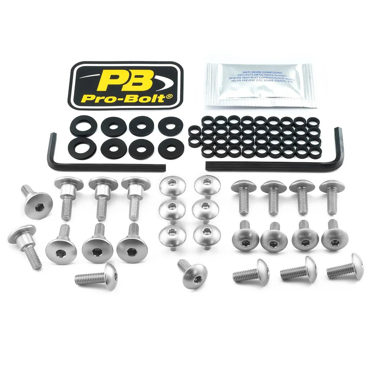 Pro Bolt Aluminium Fairing Bolt Kit For Suzuki