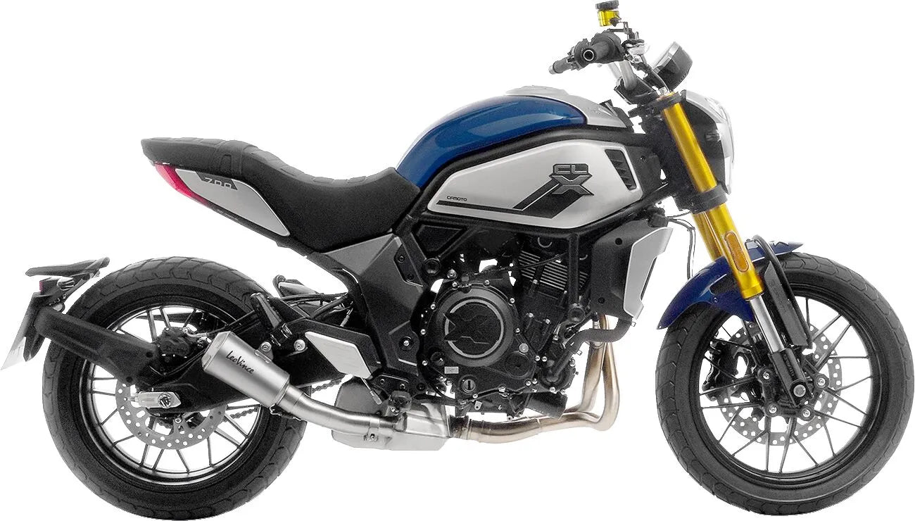 Leovince Lv-10 Tłumik Slip-on - Homologacja Drogowa ECE