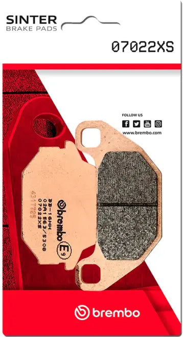 Brembo XS Sintered Brake Pads for Maxi Scooter Front/Rear