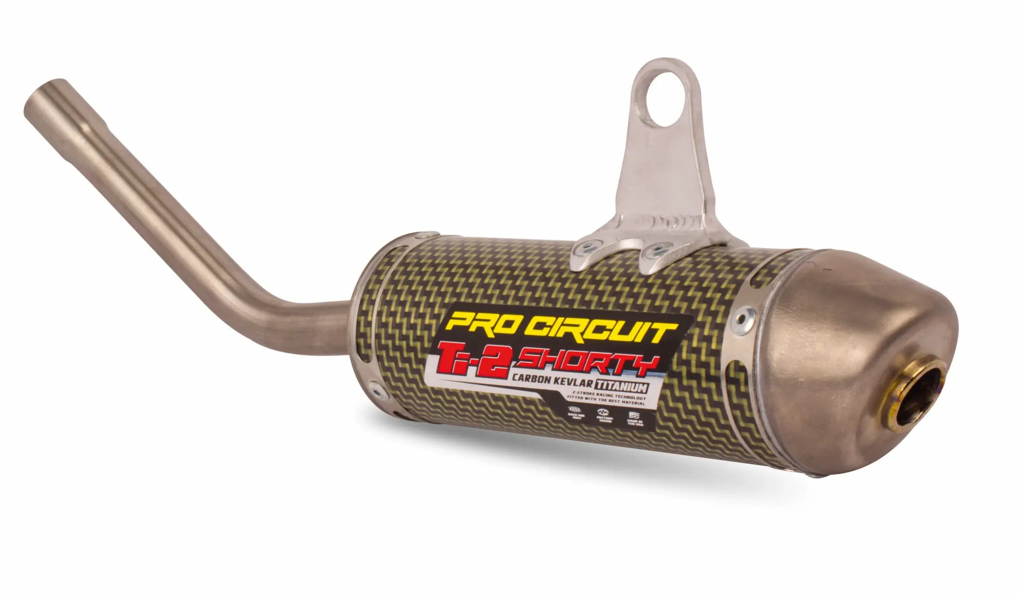 Pro Circuit Ti-2 Shorty Tłumik Tytan/Carbon Kevlar