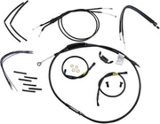 Burly Brand Jail Bar Cable Kit for 12" Handlebars
