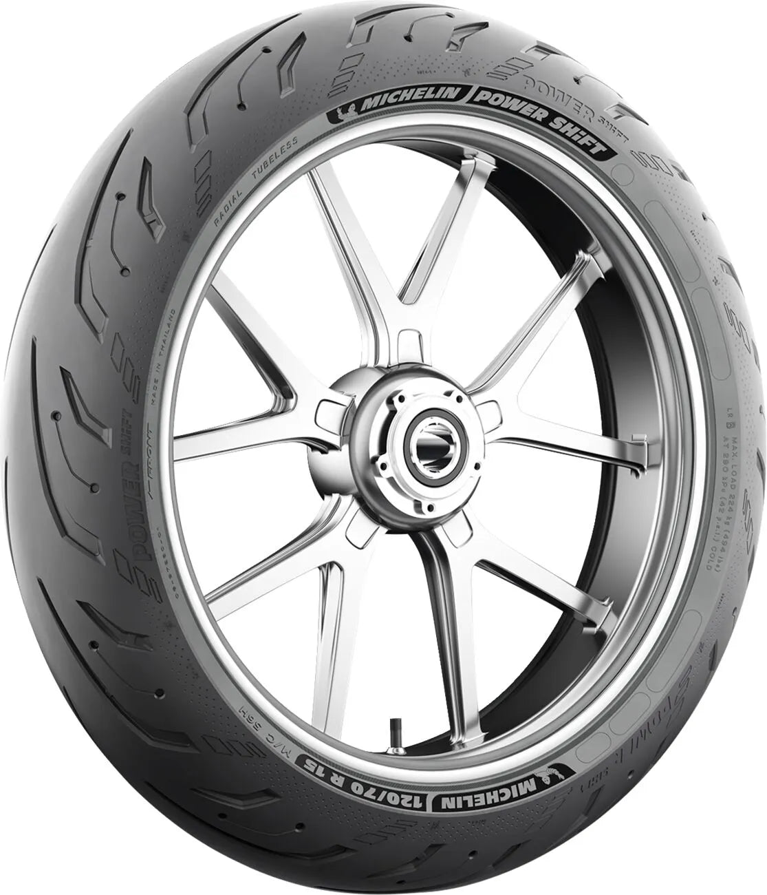 Michelin Power Shift Front Scooter Tire - 120/70 R17 58H - TL