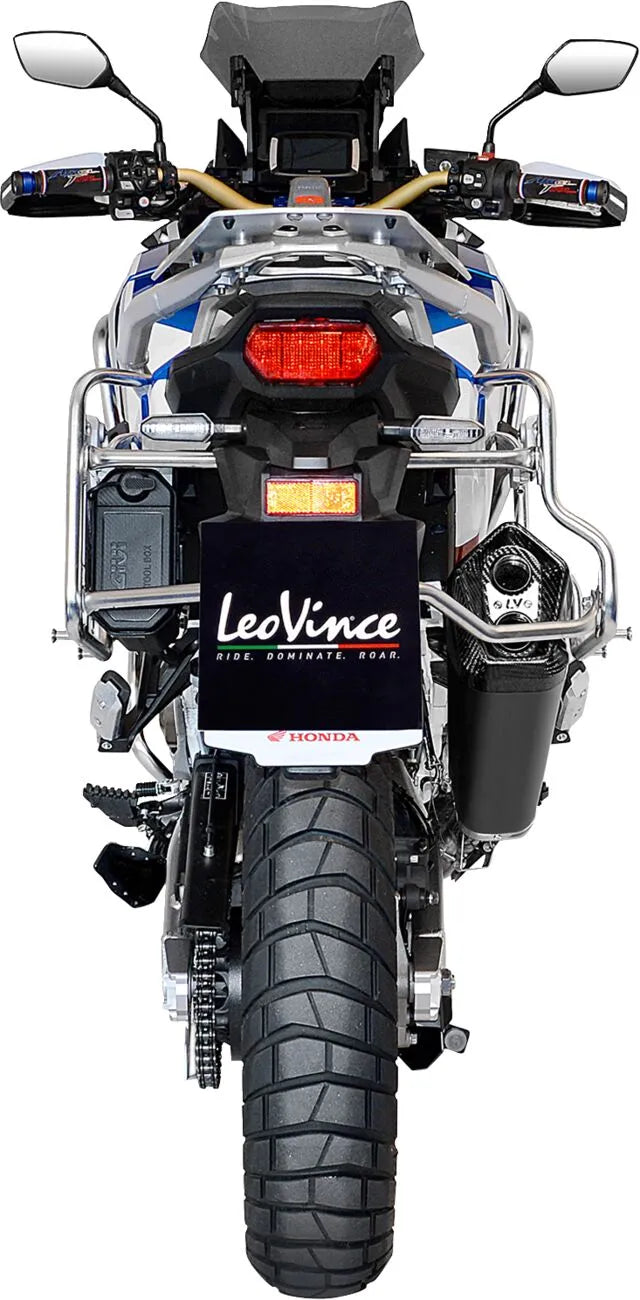 Leovince Lv-12 Tłumik Slip-on - Homologacja Drogowa ECE