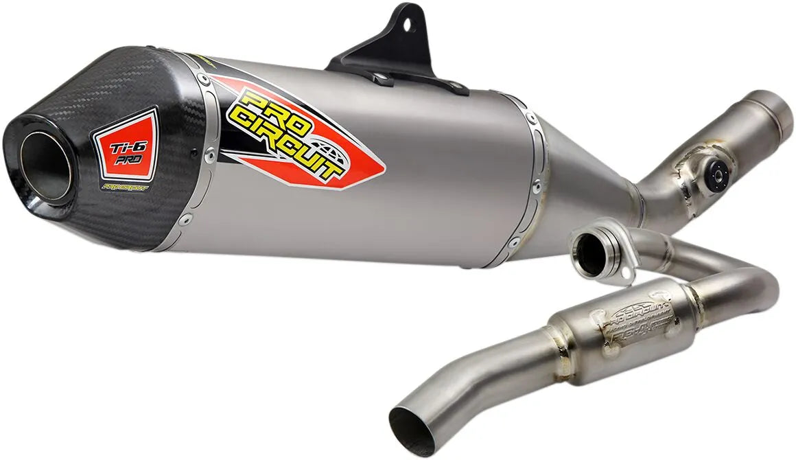 Pro Circuit Ti-6 Pro Tytanowy Układ Wydechowy Pełny System Wyścigowy