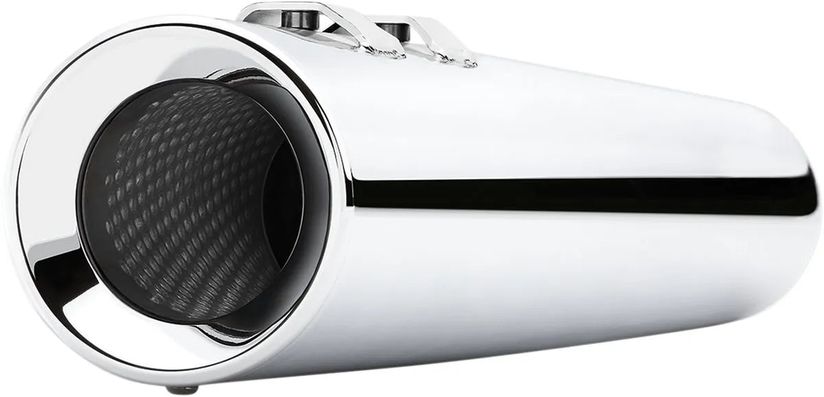 Tłumiki Nakładane Cobra Powr-Flo Slip-On - 4-1/2" - Chrom - 2 szt - 6215