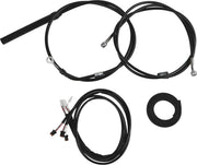 La Choppers Complete Cable Kit for 12-14 inch Handlebars