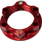 Gilles Tooling Top Yoke Nut - Red Aluminum