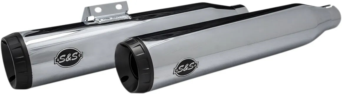 S&S Cycle Grand National Tłumiki Nakładane Chrom - Homologacja Drogowa ECE