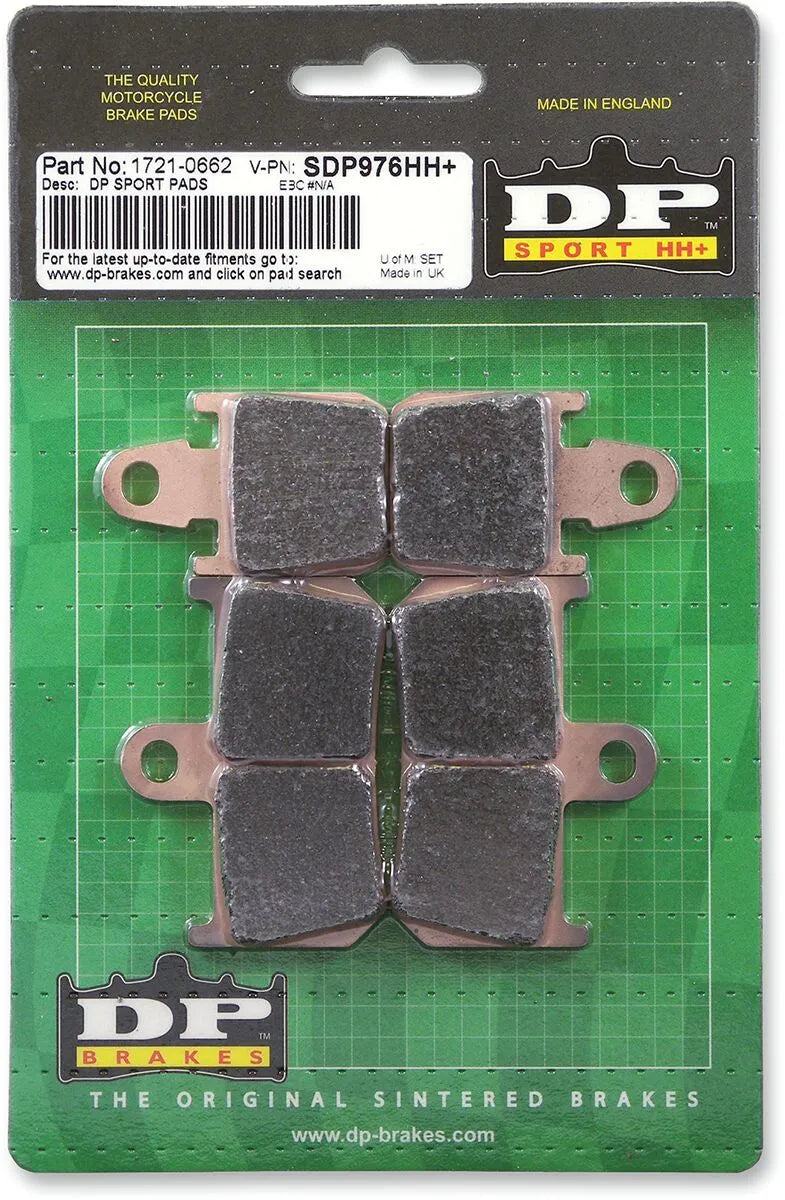 Klocki hamulcowe Dp Brakes Sdp Sport Hh+ Spiekane - Przód