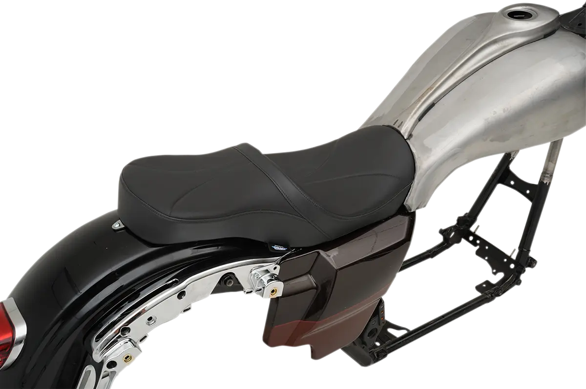 Drag Specialties Low Profile Touring Seat - For Harley Davidson